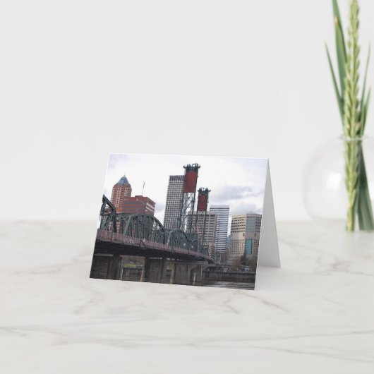 ポートランド、か都心 カード (正面)