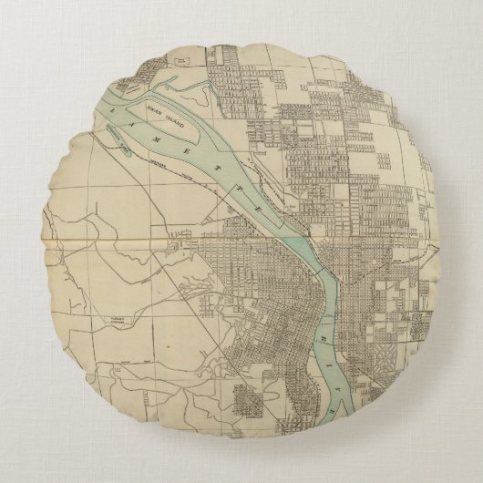 ポートランド、または ラウンドクッション (正面)