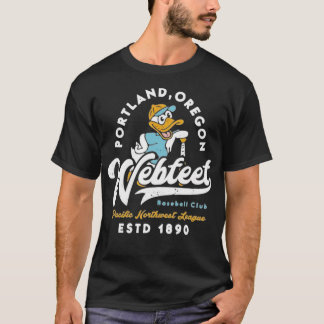 ポートランド・ウェブフィート - オレゴン州 Tシャツ