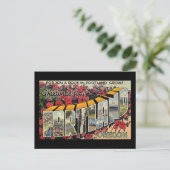 ポートランド・オレゴンからの挨拶 ポストカード (スタンド正面)