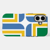 ポートランド (オレゴン州)の旗 Case-Mate iPhoneケース (裏面 (横))