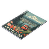ポートランド オレゴン州 旅行 ノートブック (左側)