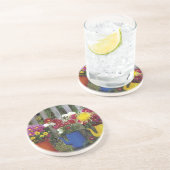 ポートランド、オレゴン州、米国。アンティークエナメル器 コースター (側面)