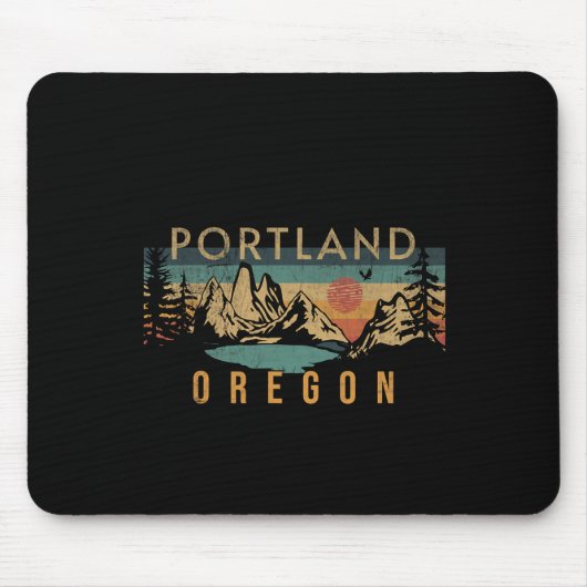 ポートランド オレゴン マウスパッド (正面)