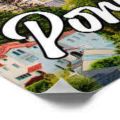 ポートランド，オレゴン，日の入り ポスター (角)