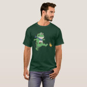 ポートランド カエル 抗議 ICE反対 Tシャツ (正面フル)