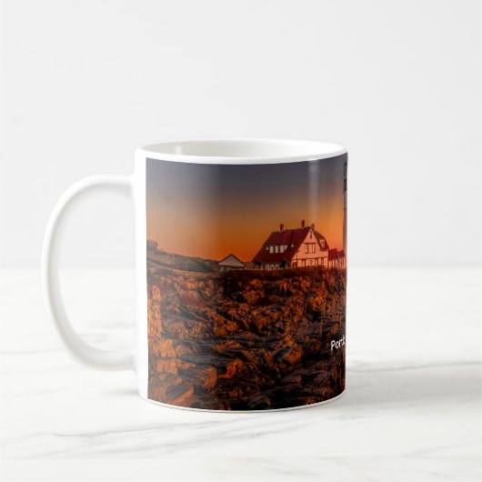 ポートランド・ヘッド灯台 コーヒーマグカップ (左)