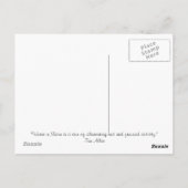 ポートランド、メインの冬 ポストカード (裏面)