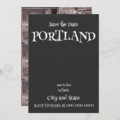 ポートランド 招待状 (正面/裏面)