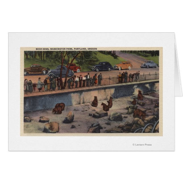 ポートランド、ORBear Dens in Washington Park (正面横)