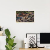 ポートランド、ORBear Dens in Washington Park ポスター (ホームオフィス)