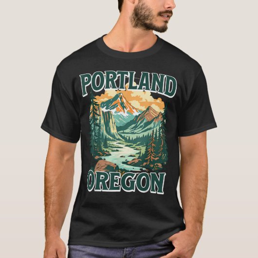 ポートランド Tシャツ (正面)