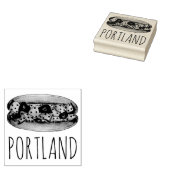 ポートランドMEメインロブスター転がサンドウィッチフードスタンプ ラバースタンプ (押印)