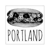 ポートランドMEメインロブスター転がサンドウィッチフードスタンプ ラバースタンプ (インプリント)