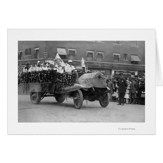 ポートランドORバラフェスティバルパレードフロート (正面横)