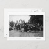 ポートランドORバラフェスティバルパレード馬 ポストカード (正面/裏面)