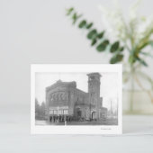 ポートランドORファイアステーションビュー&タワー ポストカード (スタンド正面)