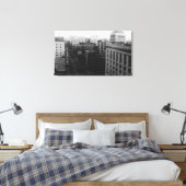 ポートランドORメインセントからのブロードウェイのビュー。 キャンバスプリント (インサイチュ (寝室))