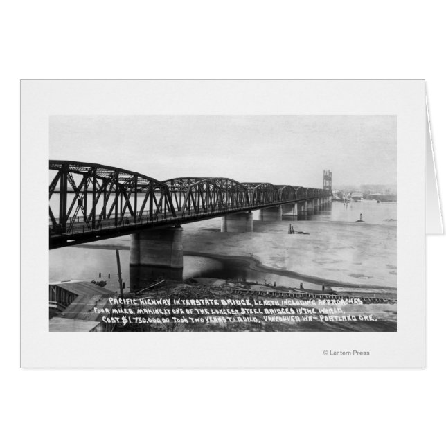 ポートランドOR太平洋高速道路州間橋 (正面横)