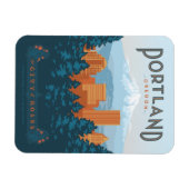 ポートランドOR マグネット (横)