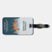 ポートランドOR ラゲッジタグ (裏面横)