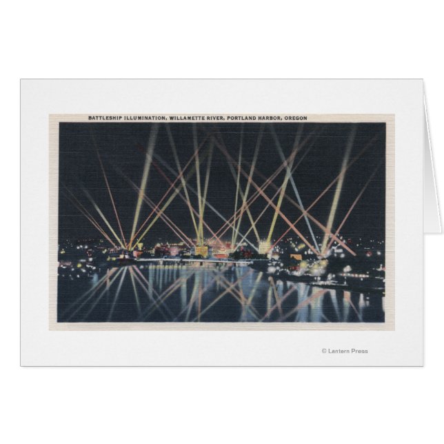 ポートランドOR – 戦艦イルミネーション (正面横)