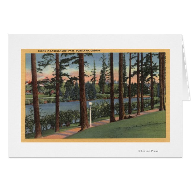 ポートランドORScene in Laurehurst Park (正面横)