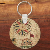 ポートラン図 |エジプト,カイロの地図 キーホルダー (正面)