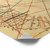 ポートラン図 |エジプト，カイロの地図 ポスター (角)