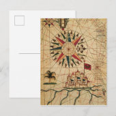 ポートラン図 |エジプト，カイロの地図 ポストカード (正面/裏面)