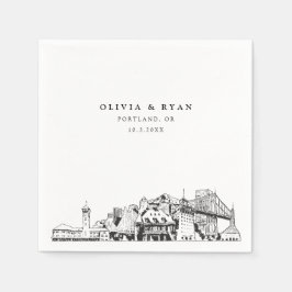 ポートラ結婚ンド紙カクテルナプキン スタンダードカクテルナプキン