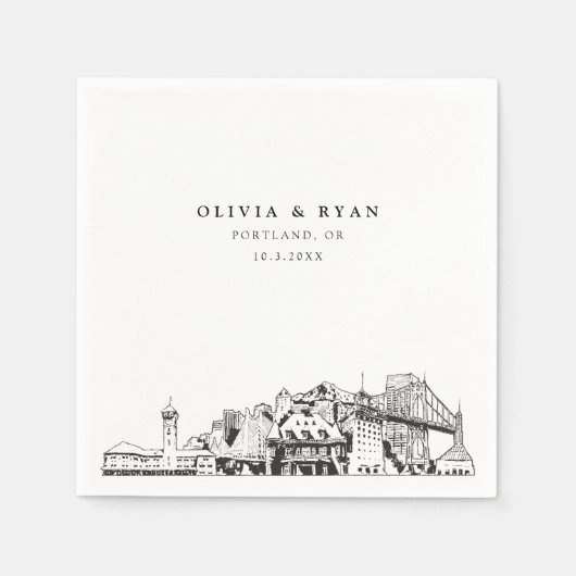 ポートラ結婚ンド紙カクテルナプキン スタンダードカクテルナプキン (正面)