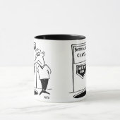 ポートリングクラブの入り口。ポソラー マグカップ (中央)