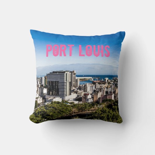 ポートルイスカイラインの首都モーリシャス クッション (正面)