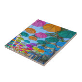 ポートルイスカンアウダンウォーターフロント傘の帽子 タイル (側面)