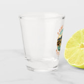 ポートルイスモーリシャスレトロ動揺してサークル ショットグラス (左)