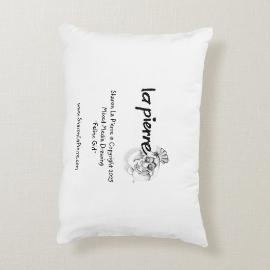 ポートレートお洒落顔枕 アクセントクッション (裏面(縦))