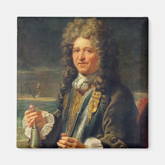 ポートレートでセバスチャン・レ・プリストレと推定される マグネット (正面)