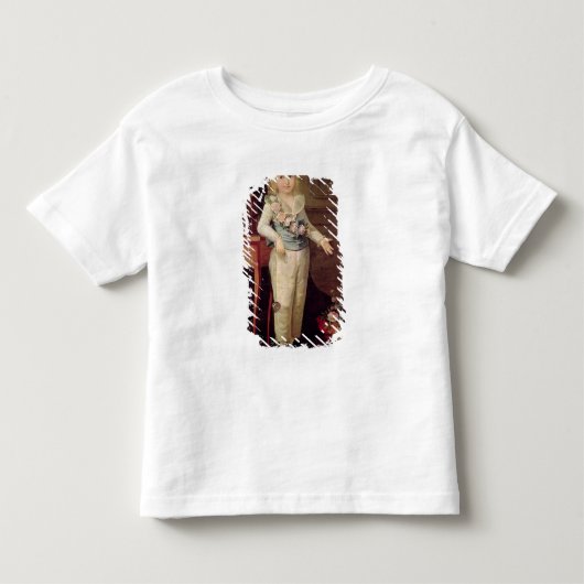 ポートレートでルイ十七世と推定する トドラーTシャツ (正面)