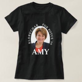 ポートレートとのPOTUSのためのKlobuchar Tシャツ