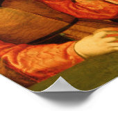 ポートレートと三子 ポスター (角)