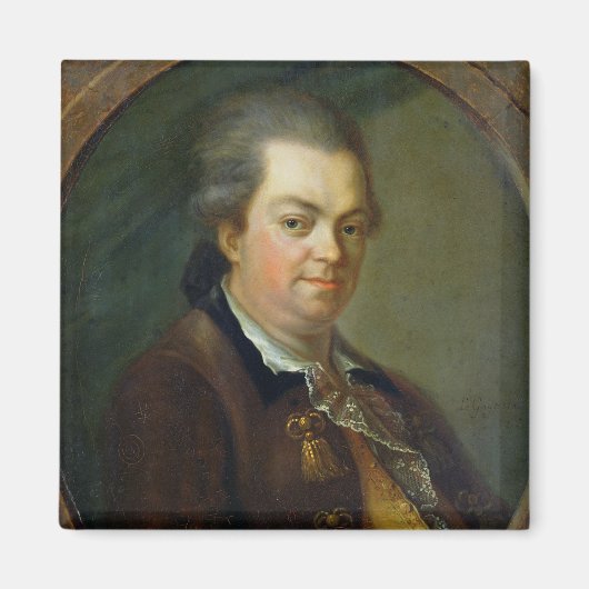 ポートレートと推定 マグネット (正面)