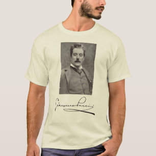 ポートレートと署名 Tシャツ