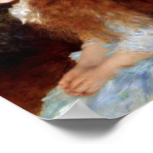 ポートレートのアイレネカヘンダンバーズバイピエール=オーギュスト ポスター (角)