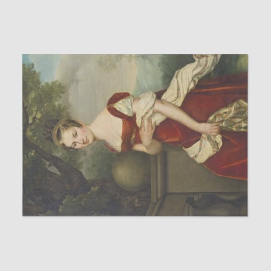 ポートレートのアグレ – コンスタンスブダールバイロマン 薄葉紙 (正面)