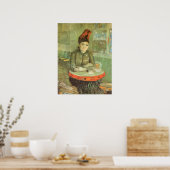 ポートレートのアゴスティナセガトリby Vincent van ゴッホ ポスター (キッチン)