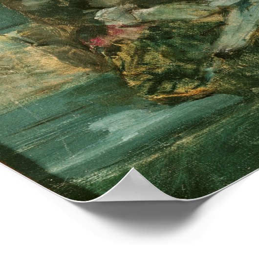 ポートレートのアデレタピードセレーラン1882 ポスター (角)