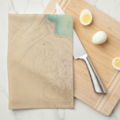 ポートレートのアマリズッカーカンドルバイグスタフクリムト キッチンタオル (四つ折り)