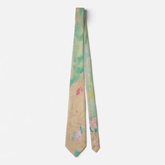 ポートレートのアマリズッカーカンドルバイグスタフクリムト ネクタイ (正面)