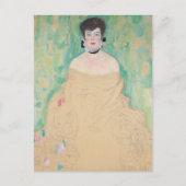 ポートレートのアマリズッカーカンドルバイグスタフクリムト ポストカード (正面)